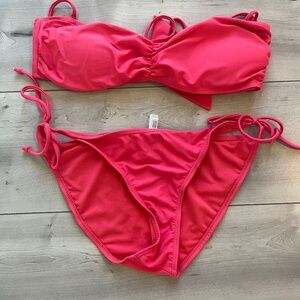 Large Pink Bikini Set Large